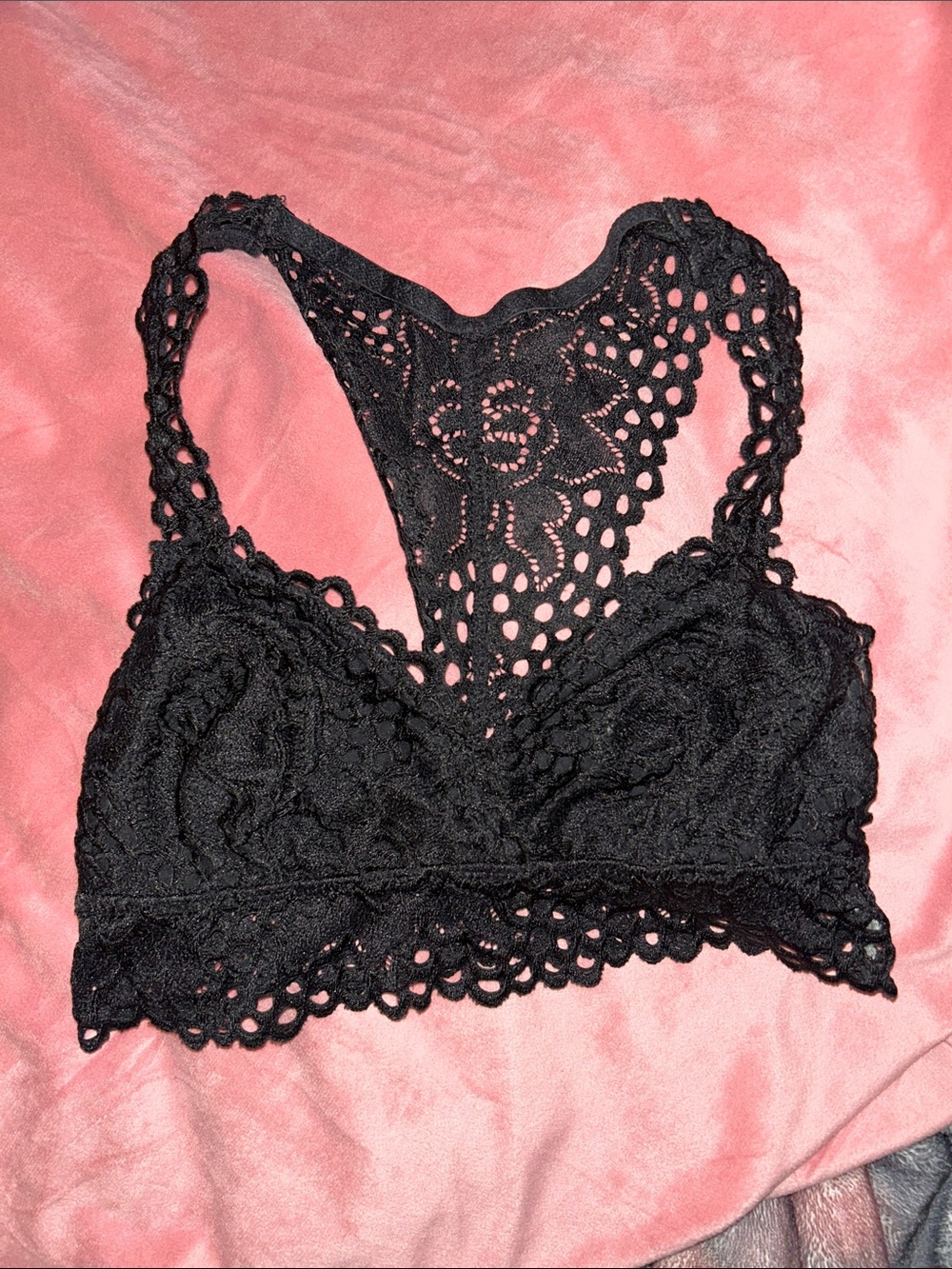 Black bralette
